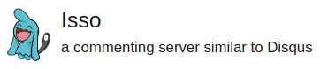 Installing, configuring, and integrating isso (commenting web app) into Confluence